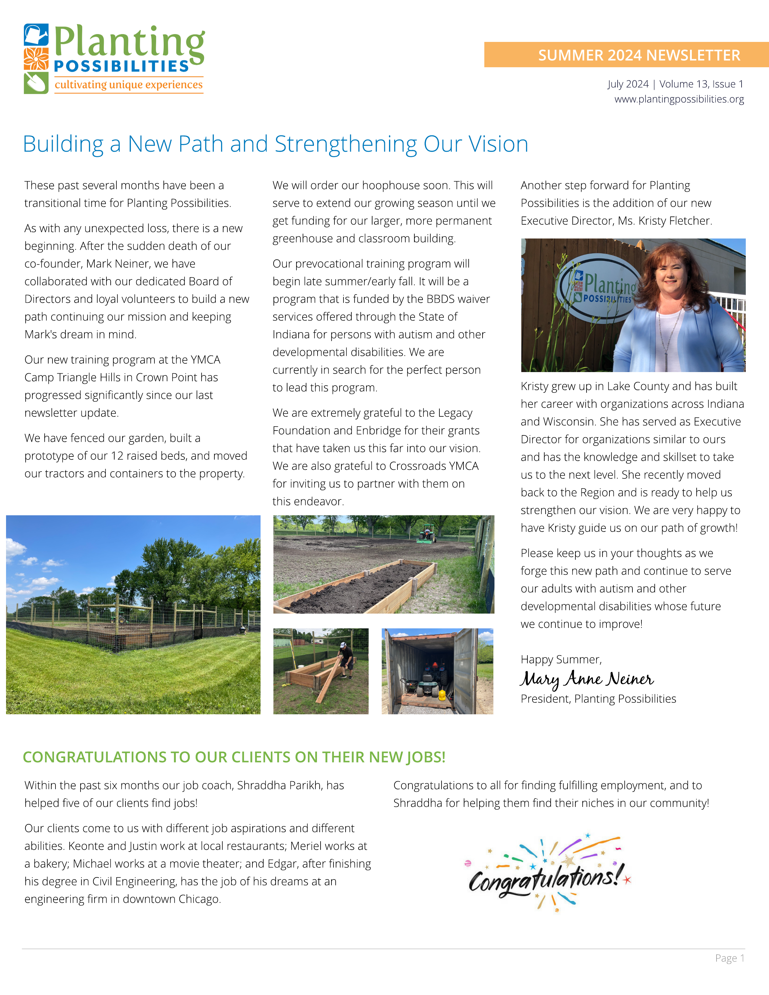 2024 Summer Newsletter